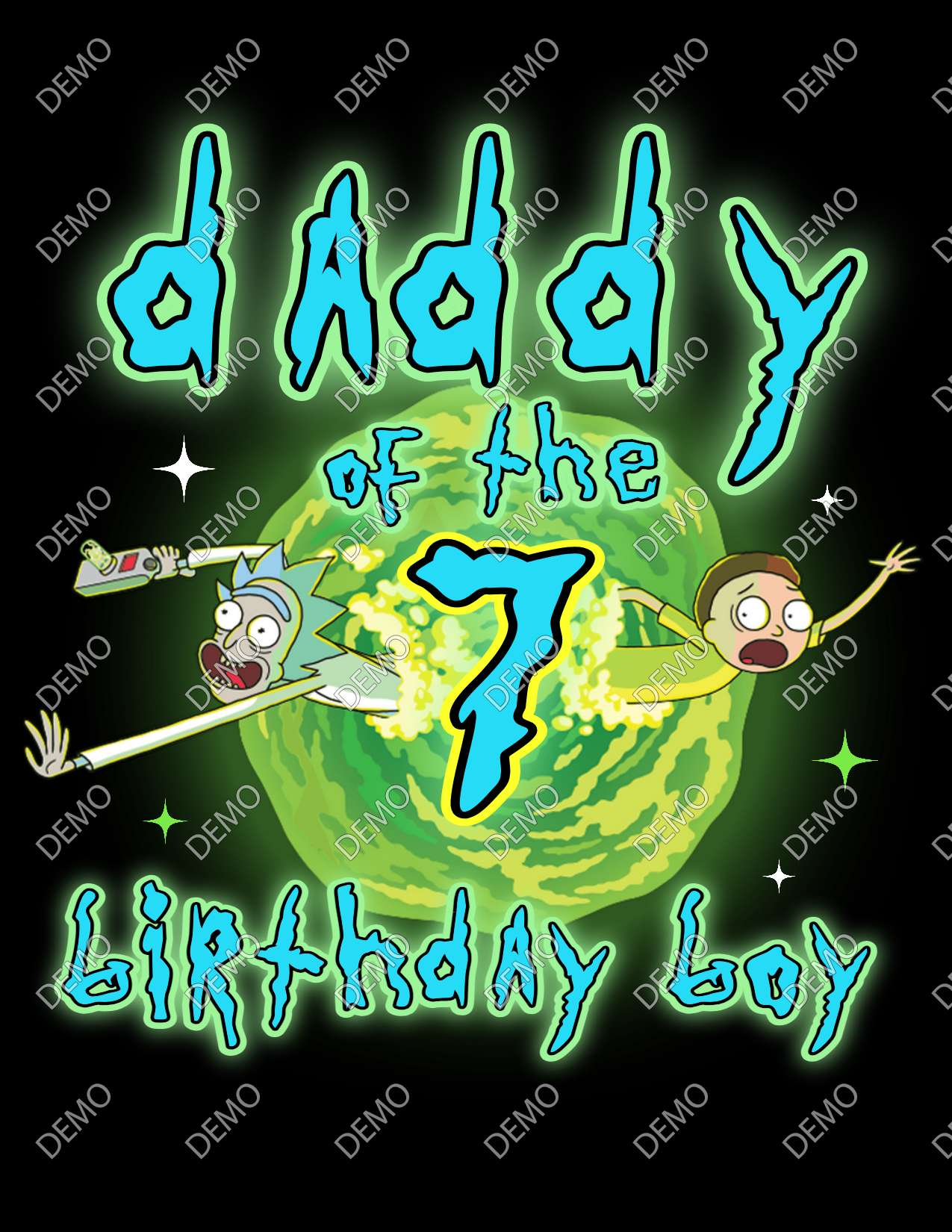 Rick and Morty Family Birthday T-Shirt | Bobotemp