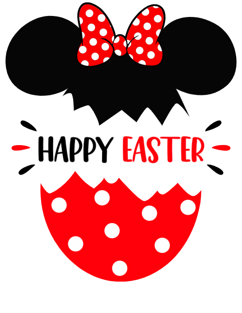 Happy Easter Minnie Mouse Shirt | Bobotemp