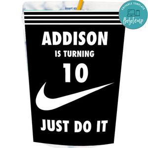 Fashion Capri Sun Labels Digital File Printable Instant Download