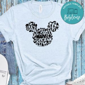 Marvel Avengers Disney Family Trip T-Shirt