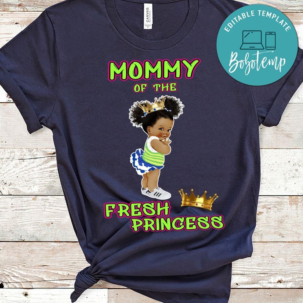 Mommy of The Fresh Princess Birthday Party T-Shirt