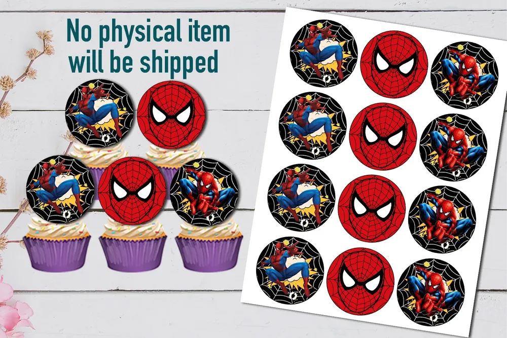 Spiderman Birthday Party Superhero Invitation Set Template Bobotemp