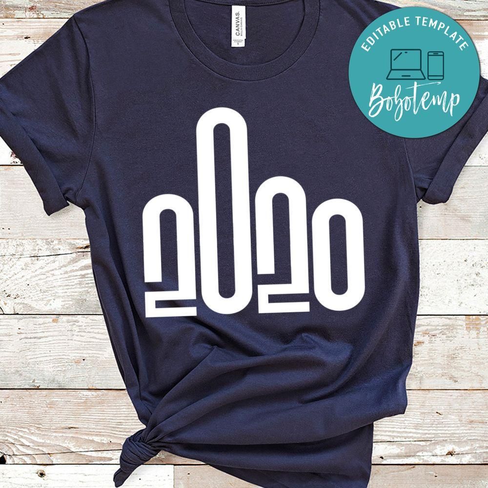 Middle Finger Shirt Flip Off 2020 T-Shirt