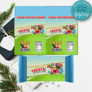 Daniel Tiger Neighborhood Rice Krispie Treat Digital File Printable Instant Download