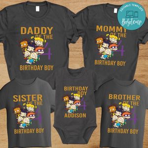 Rugrast Birthday Family Trip Vacation T-Shirt