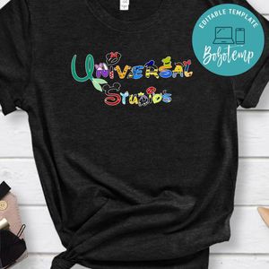 Universal Studio Family Vacation Matching Shirt