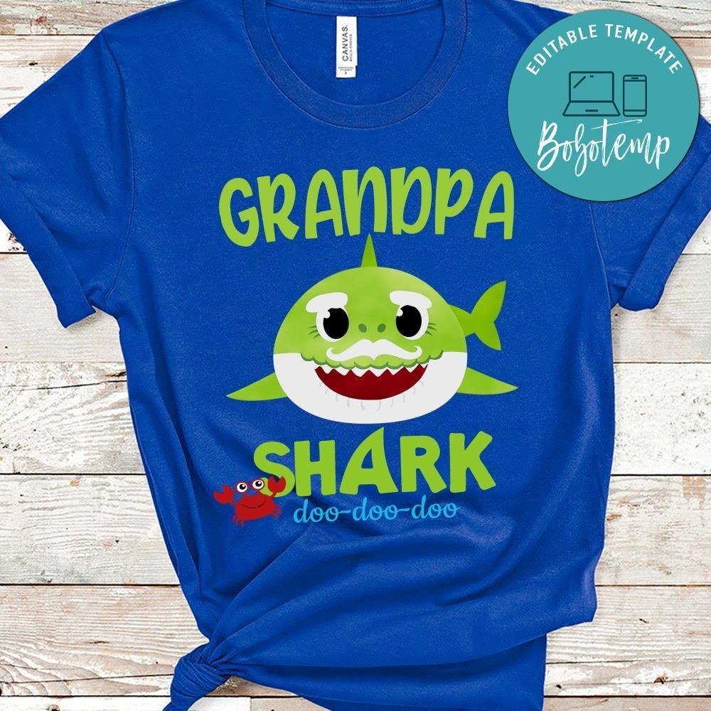 Grandpa Shark T-Shirt