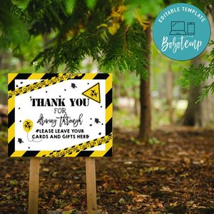 Printable Quarantine Thank You for Drive Through Outdoor Sign Instant Download