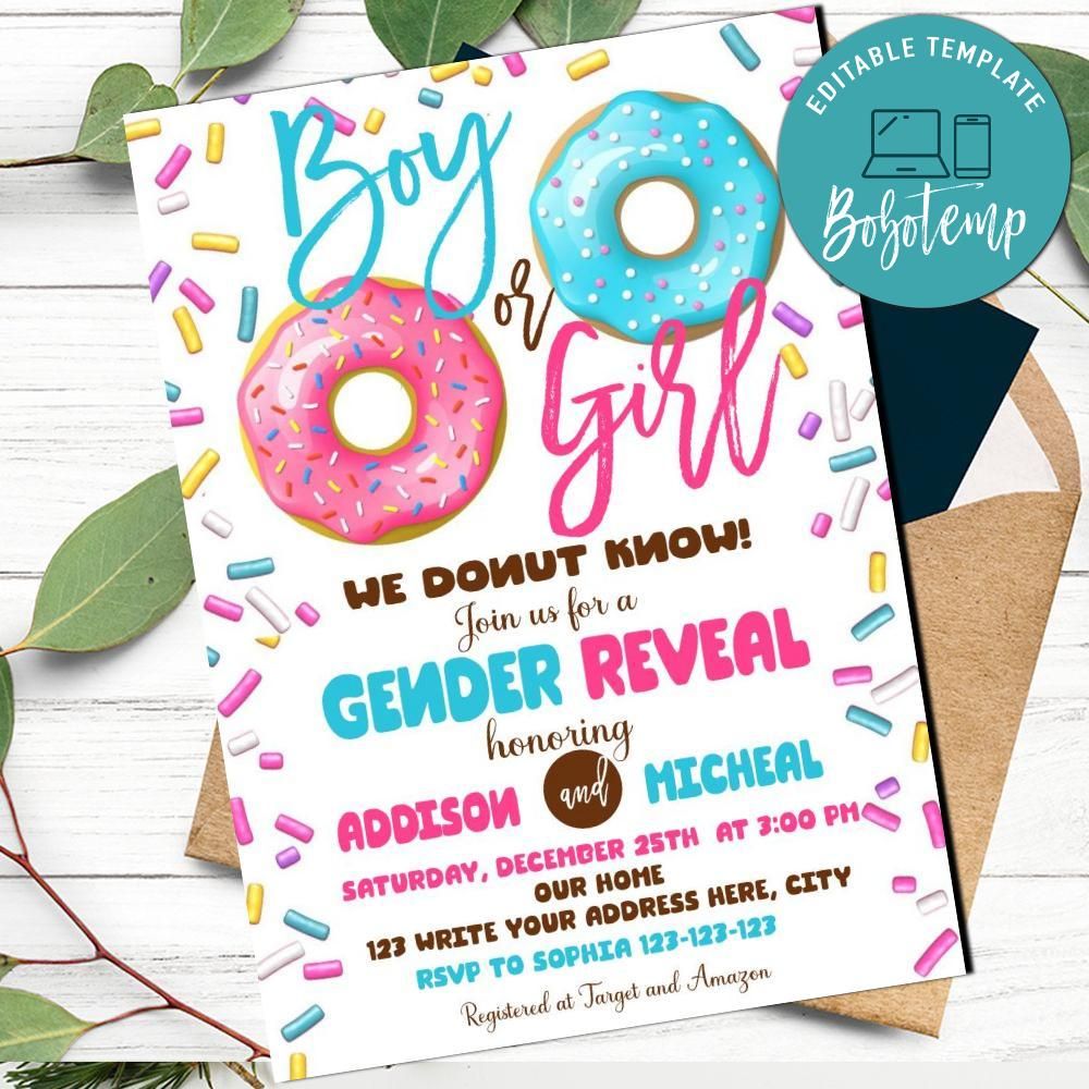 donut-theme-gender-reveal-invitation-printable-diy-bobotemp