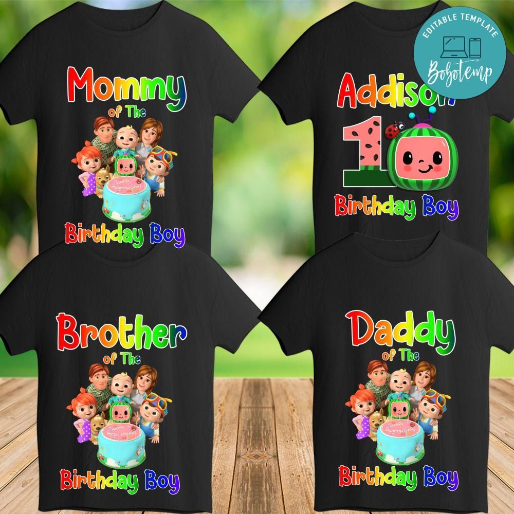 Printable Cocomelon Birthday Shirt Ubicaciondepersonas cdmx gob mx