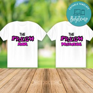 Printable Fresh Prince T Shirts Family Digital files Instant Download