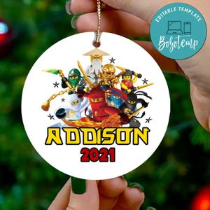 Ninjago Christmas Ornament Gift