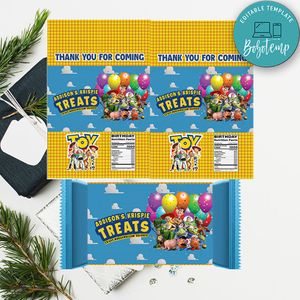 Toy Story Rice Krispie Treat Digital File Printable Instant Download