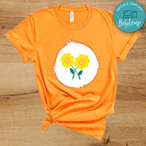 Friend Care Bears Group Costume PNG file template