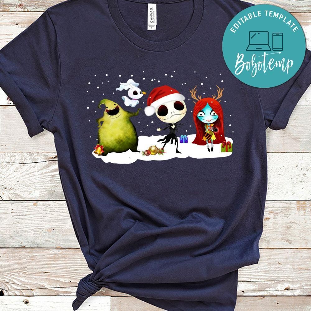 Nightmare Before Christmas Shirt - Jack & Sally Christmas Shirt