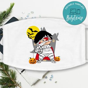 Funny Ryans World Halloween Washable Face Mask for your kids