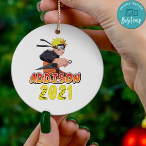 Naruto Christmas Acrylic Ornament Gift