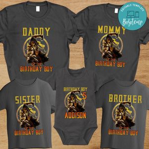 Mortal kombat Family Trip Vacation PNG file template