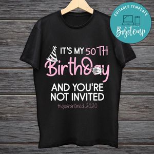 Women Bday 2020 The One Where They're Quarantined Shirt To Print