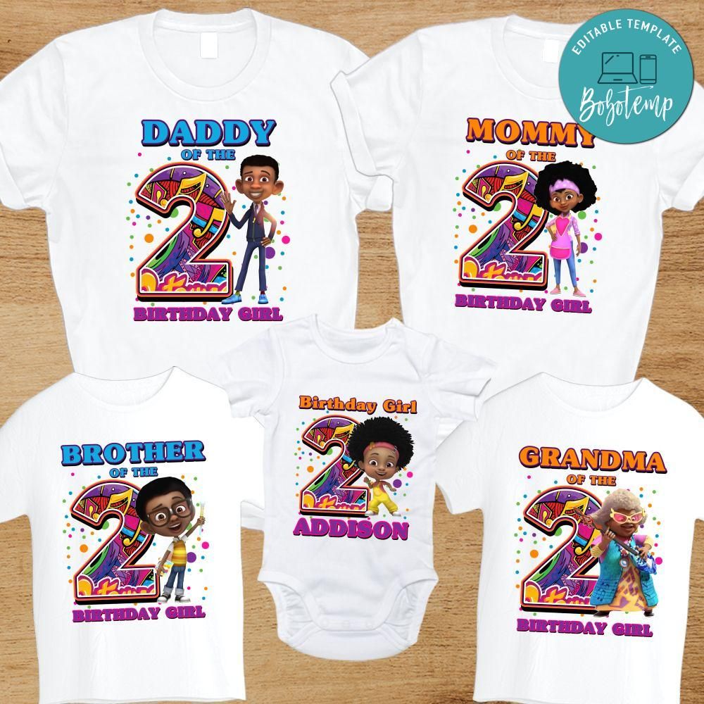 Motown Magic Birthday Family Matching 