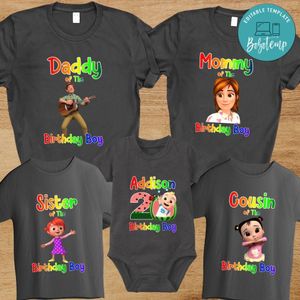 Cocomelon Family Trip Vacation PNG file template