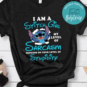 I'm A Stitch Girl Cute Disney Shirts