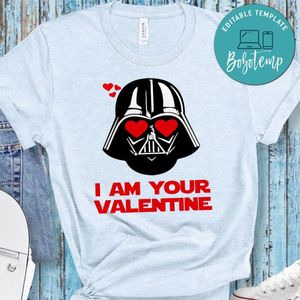 Darth Vader Valentine's Day Gift PNG file template