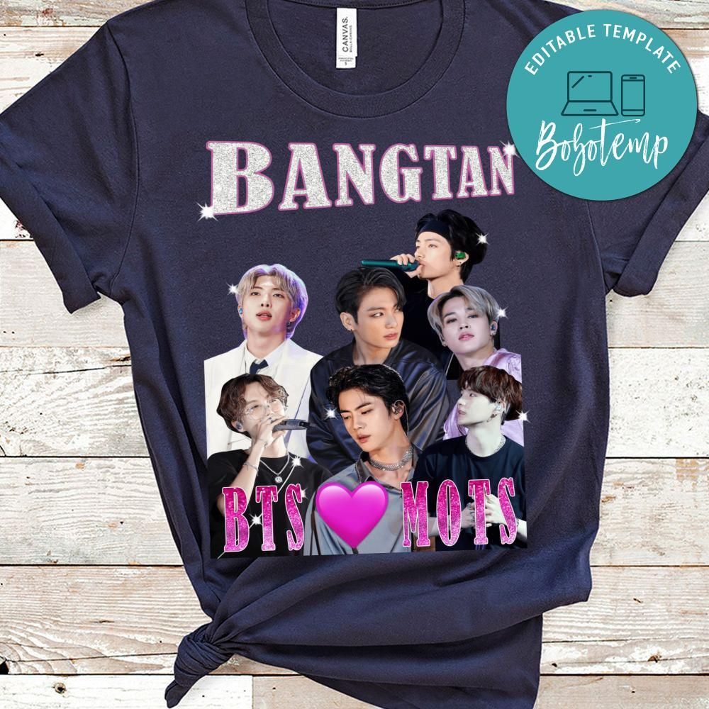 Bts Bangtan Inspired PNG file template