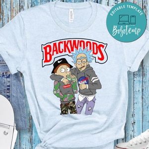 Rick and Morty Backwoods Funny Inspired PNG file template