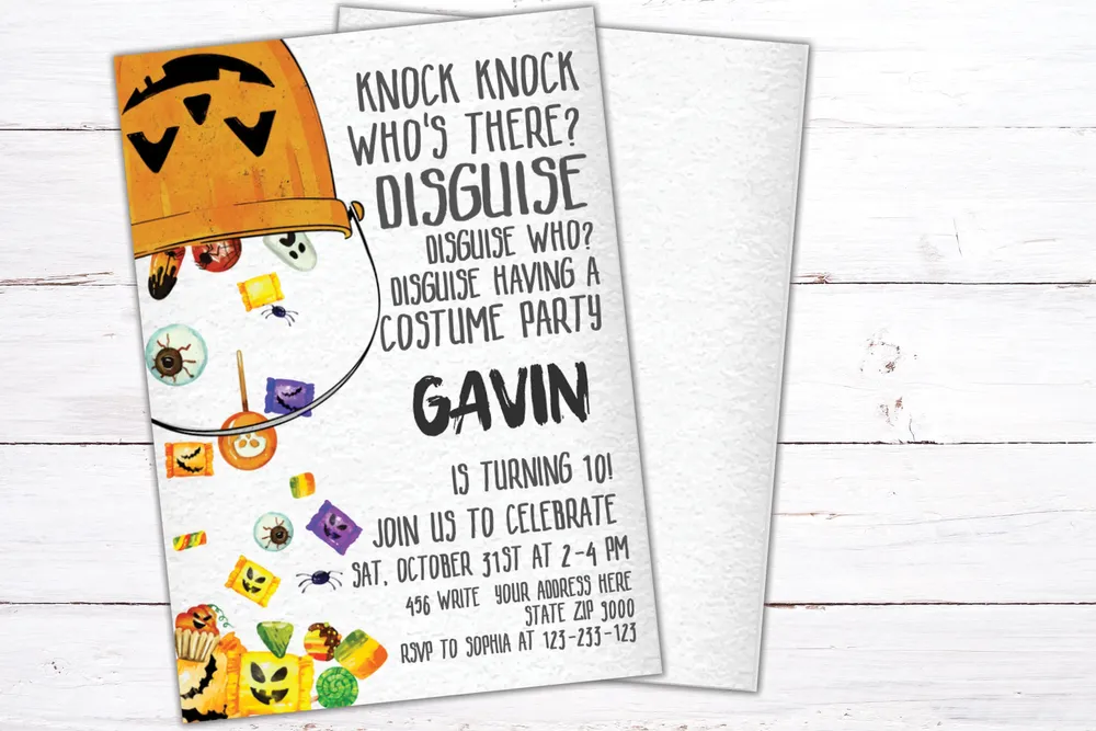 Birthday Party Invitation Knock Bobotemp Birthday Party Invitation Knock