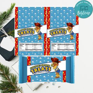 It's a Boy Toy Story Rice Krispie Treat Digital File Printable Instant Download