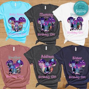 Disney Vampirina Birthday Family Matching Party Shirts