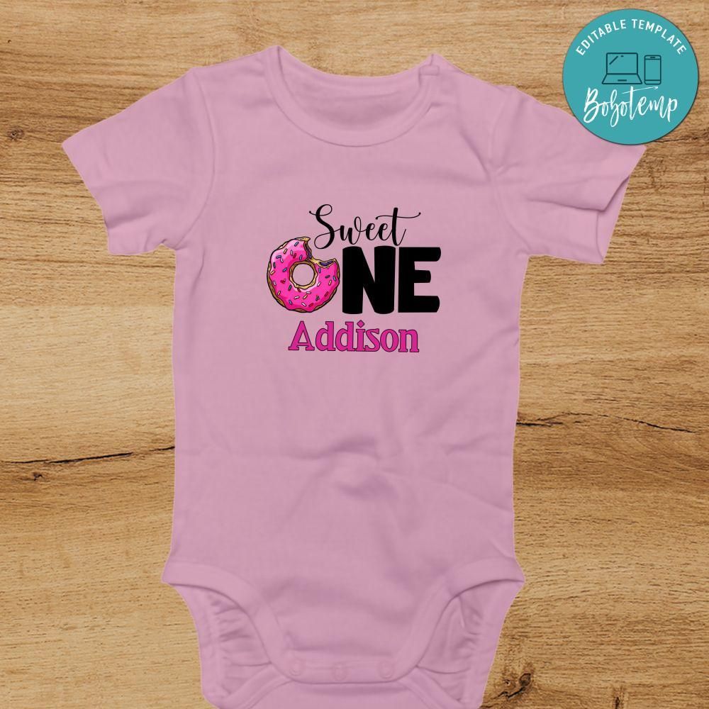 Donut Sweet One Birthday Shirt