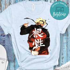 Men Naruto Anime Inspired PNG file template