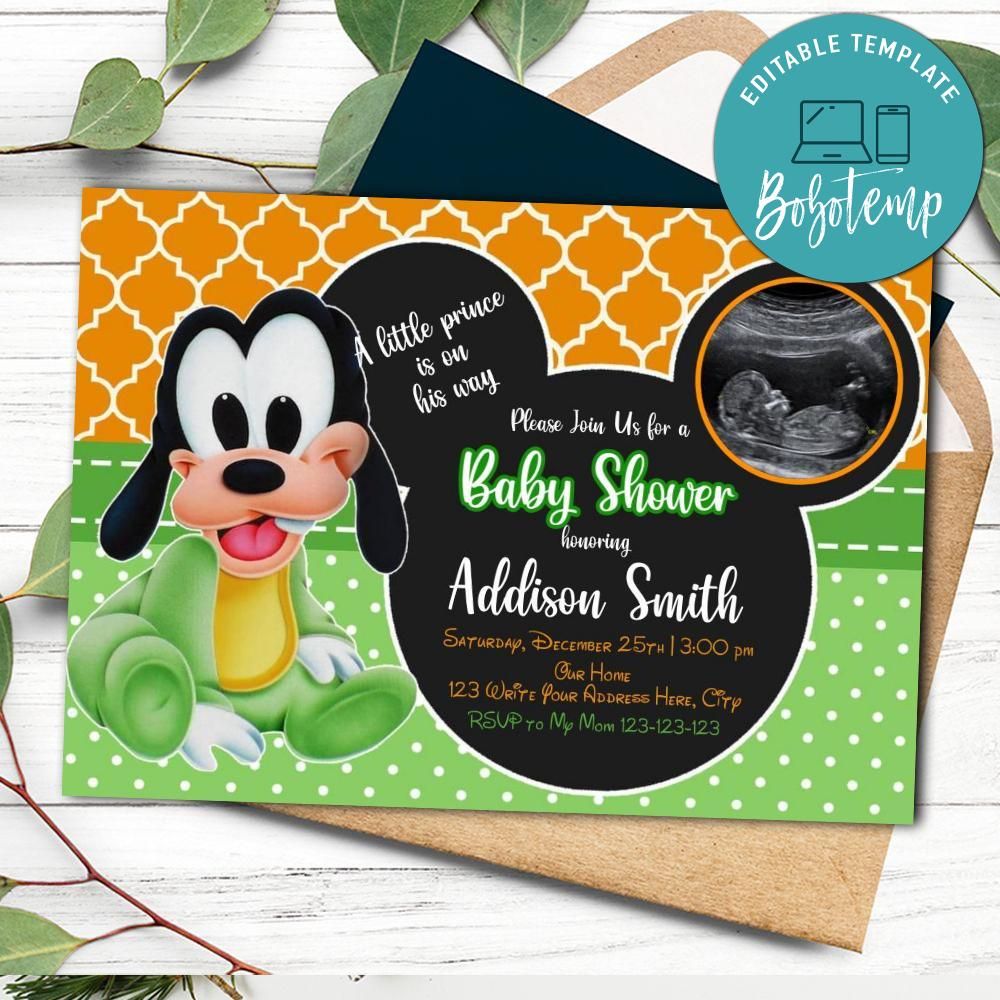 Birthday Invitation Templates Prince Mickey Baby Shower Invitations Prince Mickey  Mouse Baby Shower Mickey Mouse Prince, image size:1000x1000