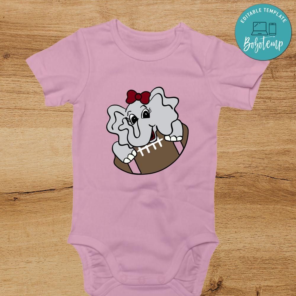 Elephant Girl Football PNG file template