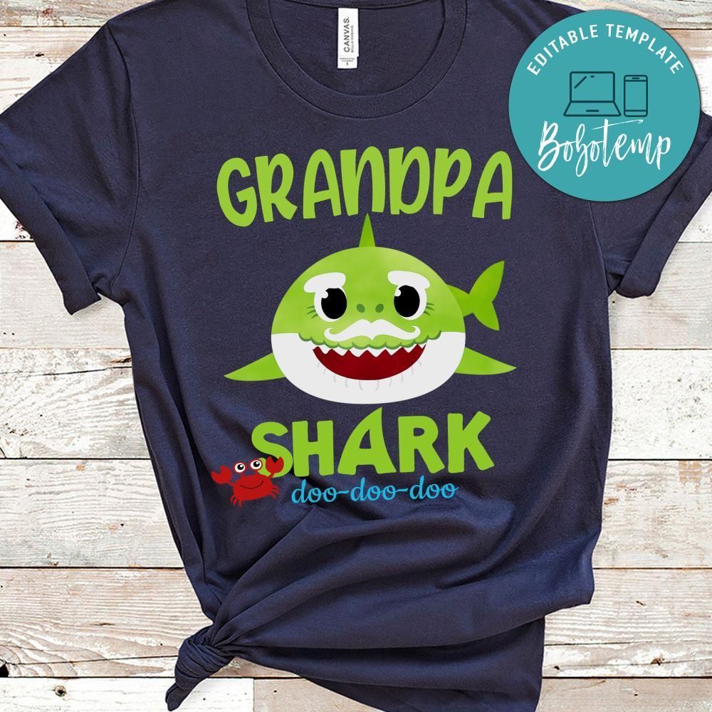 Grandpa Shark T-Shirt