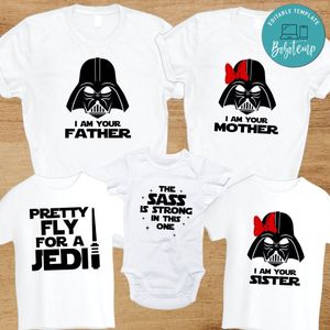 Star wars Family Matching Party Shirts