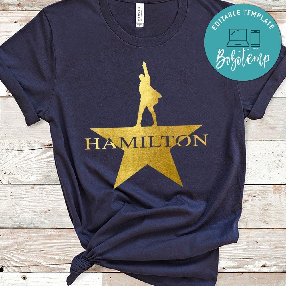 Hamilton on Broadway Shirt - Hamilton American Musical T-Shirt