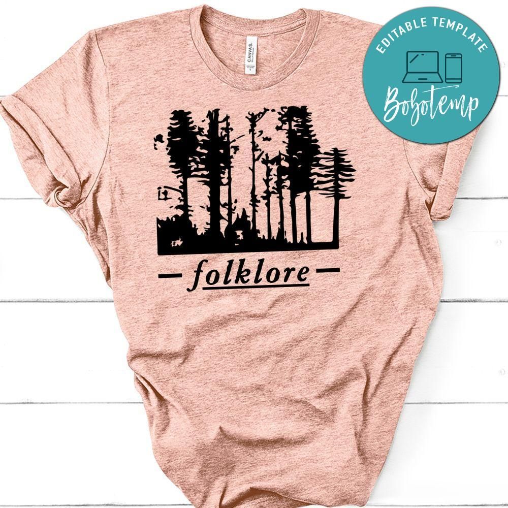 Folklore Album Inspired PNG file template