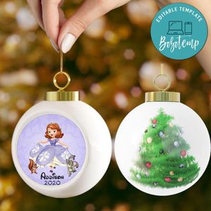 Disney Princess Sofia The First Christmas Ball Ornament Gift