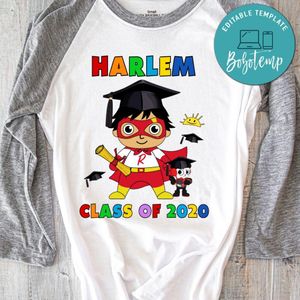 Ryans World Graduation Iron On Transfer Tshirt Printable Instant Download