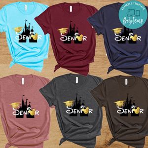 Senior Class of 2021 Disney Vacation T-Shirt