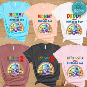 Word Party Birthday Family Matching Party Shirts