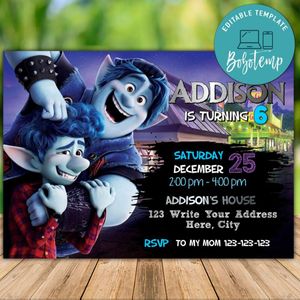 Printable Onward 2020 Invitation Template Instant Download