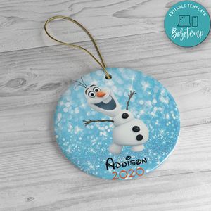 Olaf Disney Frozen 2 Christmas Acrylic Ornament Gift