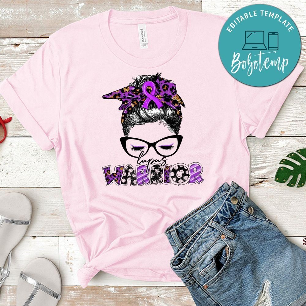 Lupus Warrior Purple Day T-Shirt