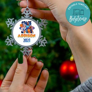 Space jam 2 Pewter Snowflake Ornament Gift