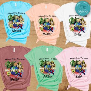 Island Of Adventure Universal Family T Shirts - Disney Family Trip 2020 Shirts