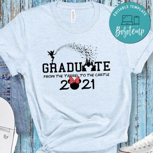 Disney Minnie Mouse From Tassel to the Castle Graduation T-Shirt